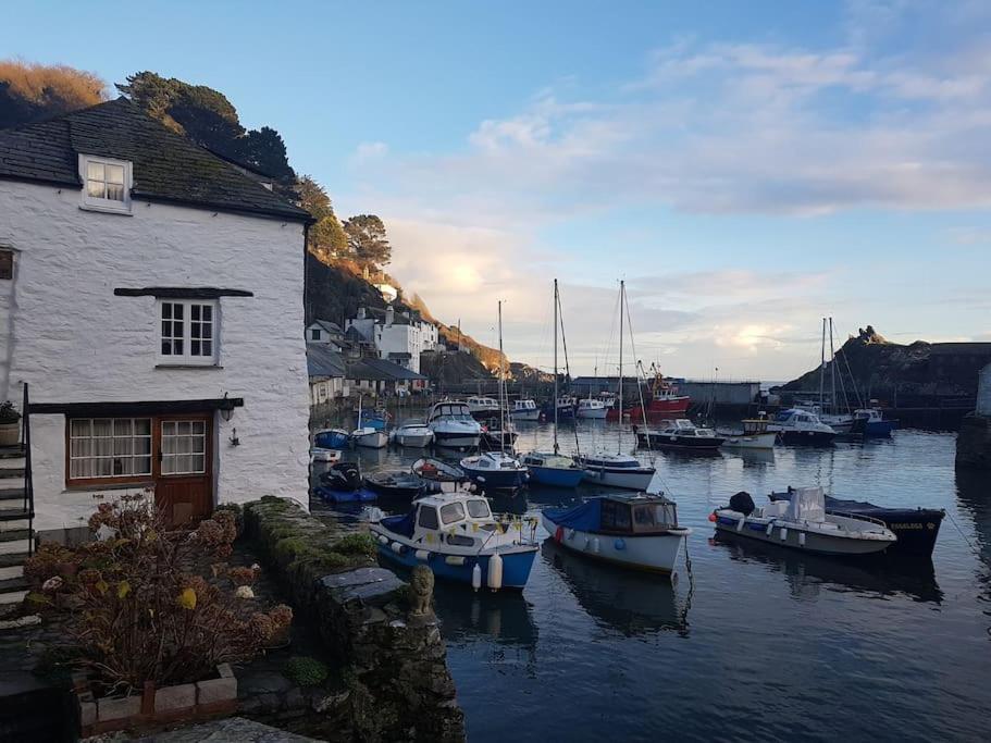 Bijou Coastal Apartment In Polperro With Hot Tub Onsite Parking Downhill Walk To Village מראה חיצוני תמונה