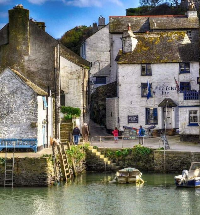 Bijou Coastal Apartment In Polperro With Hot Tub Onsite Parking Downhill Walk To Village מראה חיצוני תמונה