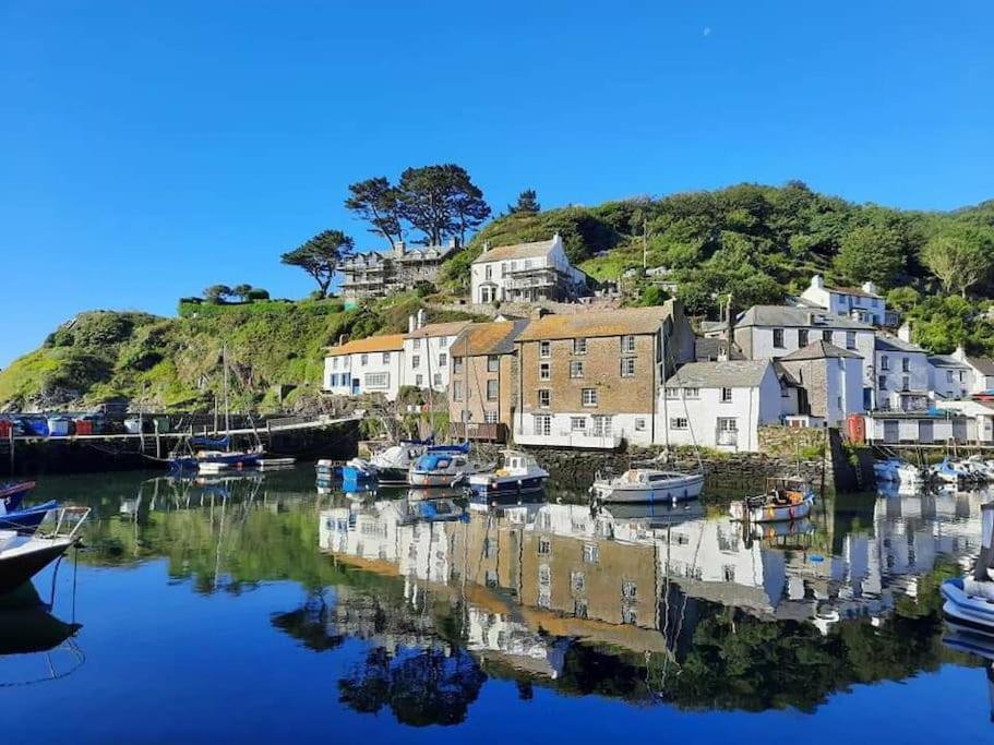 Bijou Coastal Apartment In Polperro With Hot Tub Onsite Parking Downhill Walk To Village מראה חיצוני תמונה